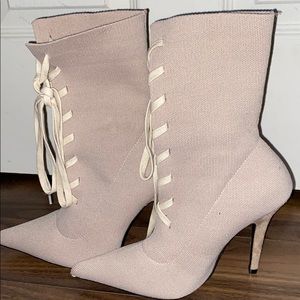 Yeezy inspired booties